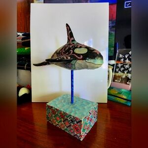 Jim Shore Orca Killer Whale "Majestic Flight"